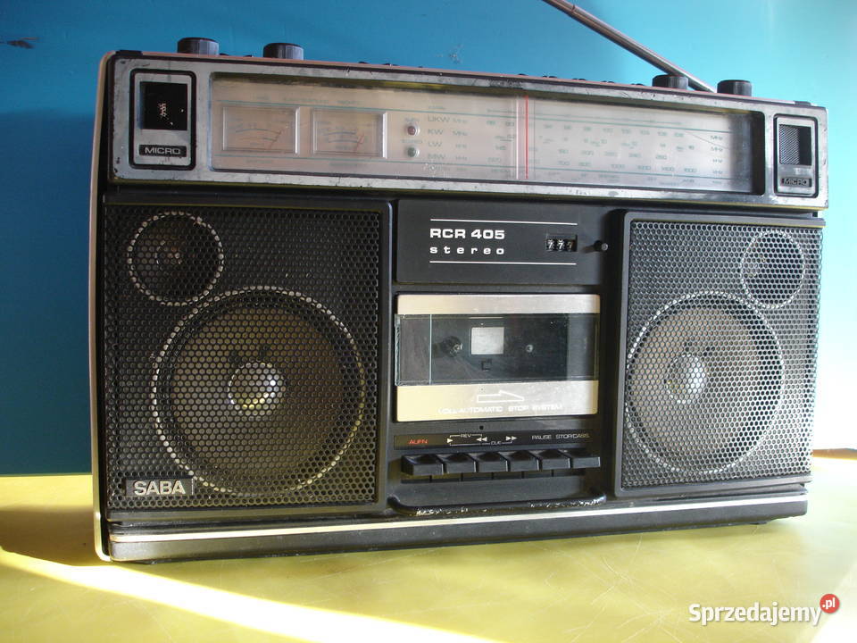 Radiomagnetofon SABA RCR405