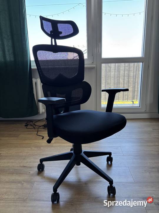 nowy Fotel SENSE7 Veno Czarny Szczecin