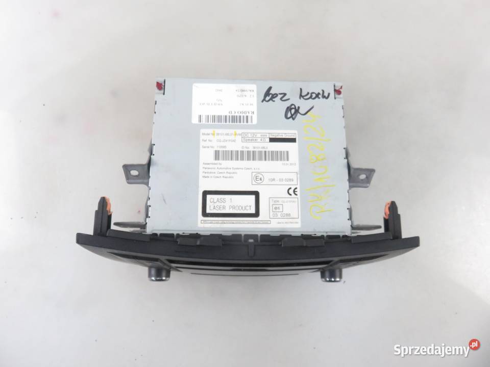 RADIO SUZUKI SWIFT IV FZ NZ 3910168L01 małopolskie