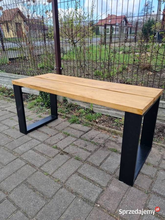 Ławka ogrodowa loft metal Krzesła ogrodowe Wrocław