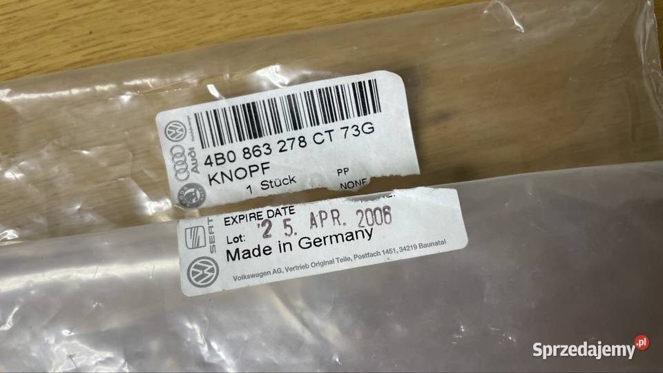 Audi A6 C5 Oryginalny Mieszek z Gałką Zmiany małopolskie sprzedam