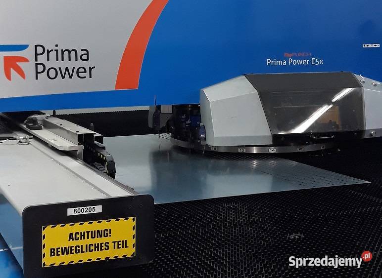 Wykrawarka rewolwerowa E5x PRIMA POWER Dzierżoniów sprzedam