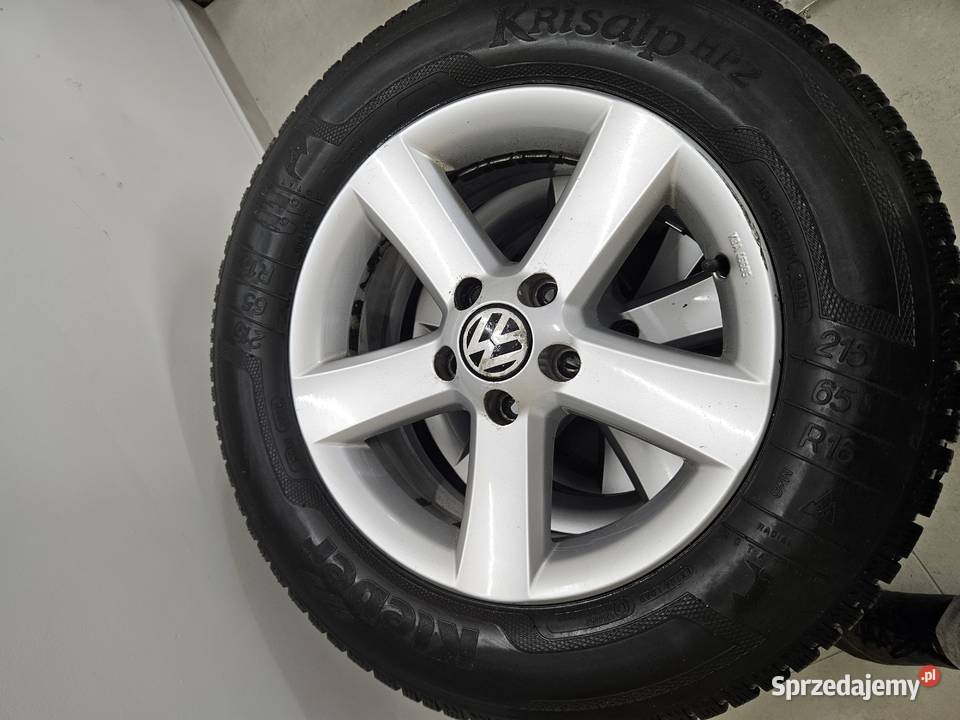 4xkoła aluminowe VW Tiguan 21565R16 mazowieckie Nowe Wągrodno