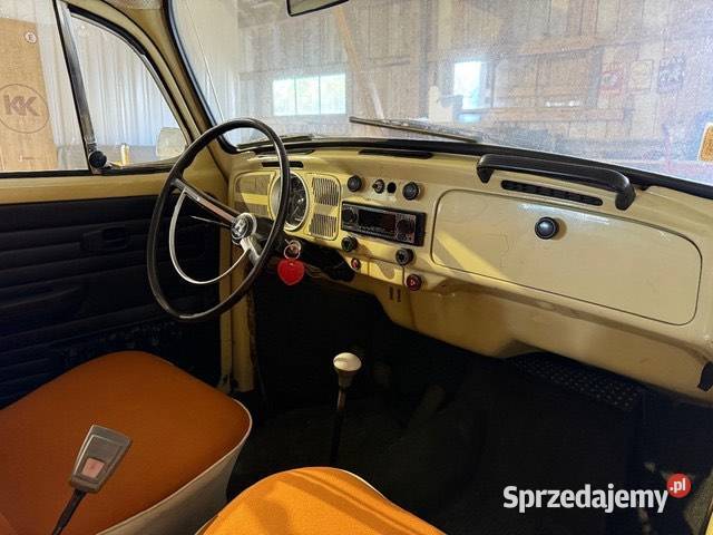 VW Garbus 1302 Shantung Yellow 1971 Wrocław