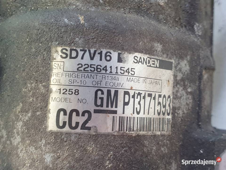 SPRĘŻARKA KLIMATYZACJI Opel Vectra C 19 CDTI lubelskie Rudka