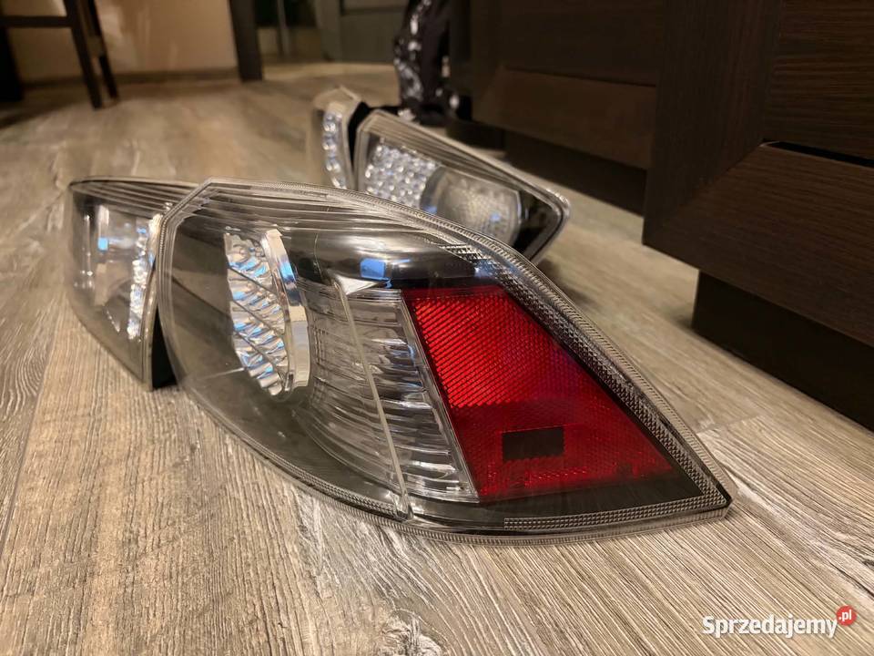 Lampy tył clear led Mitsubishi Lancer VIII X EVO mazowieckie