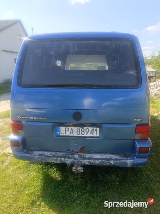 wv t4 transporter 1999 brygadówka long Rok produkcji 1999 Lubartów