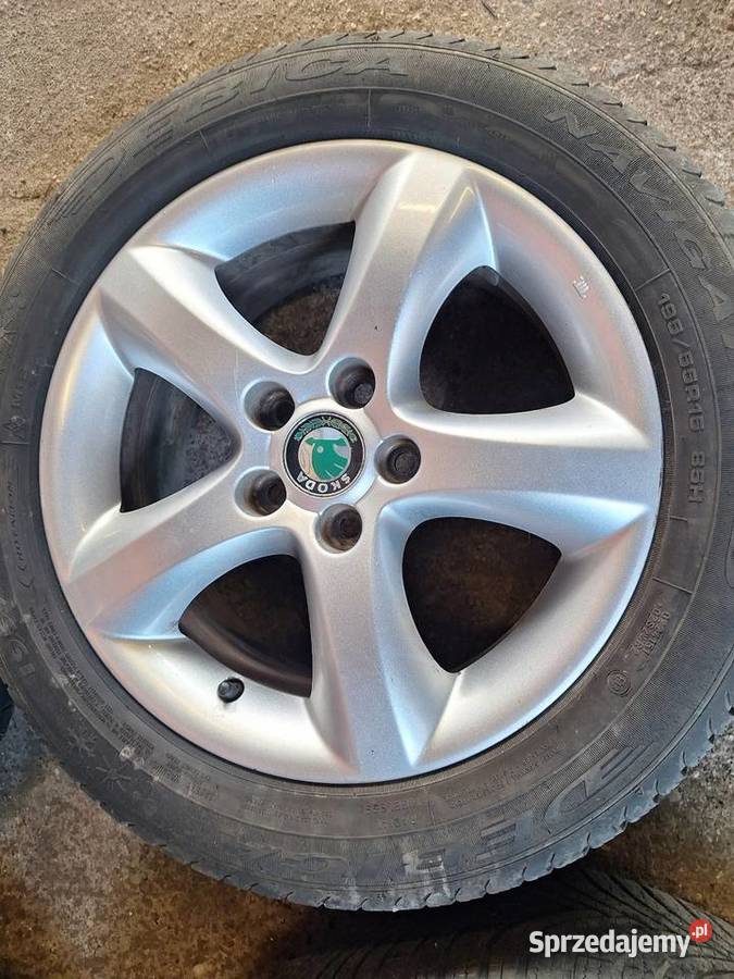 Alufelgi 5x100 15 ET43 SKODA Fabia Praktik Choceń sprzedam