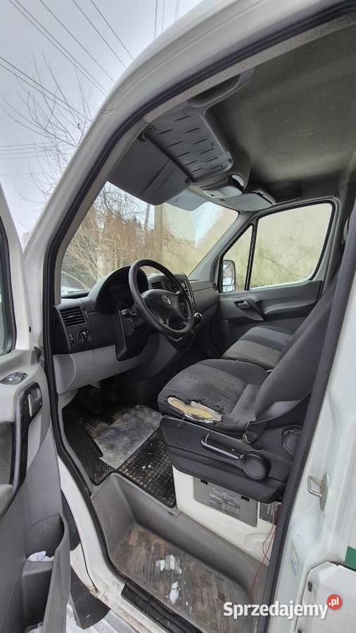 VW Crafter brygadówka 7 osób 20 TDI silnik