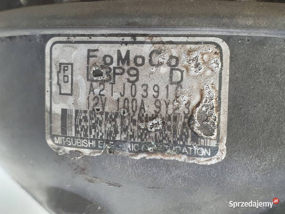 Mazda 6 II GH 25 16V ALTERNATOR A2TJ0391B 100A osobowe