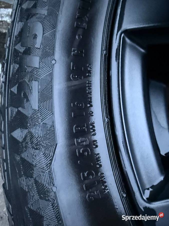 Koła zimowe 5x108 R16 Platin 7J ET47 stan 21555 Samochodowe Brzozów