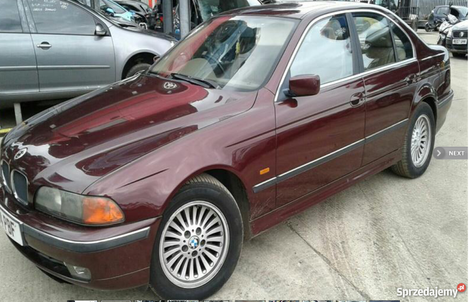 Bmw E39 523i 25 170 Canyonrot automat anglik na Staszów sprzedam