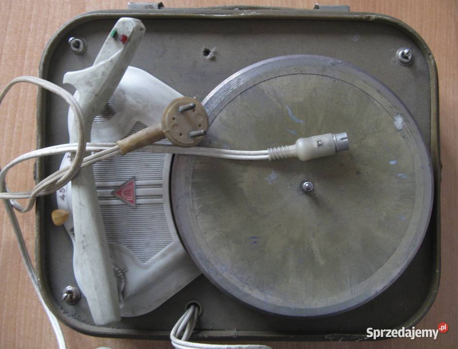 Gramofon WGE56 z 1962 r Łódzkie Zakłady Radiowe Gramofony Dąbrowa Górnicza