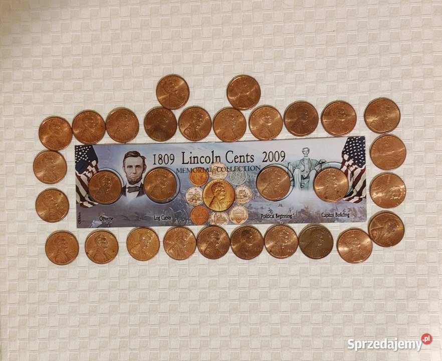 USA 1 cent ZESTAW KAŻDA INNA Kraków