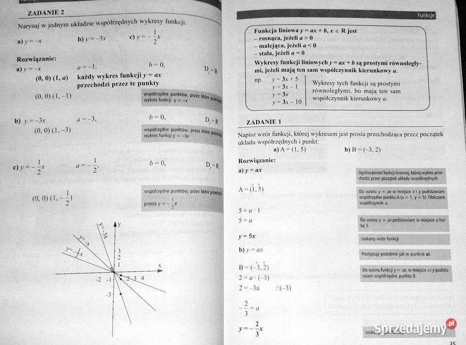 Matematyka korepetycje Kl 3 gimnazjum Zofia lubelskie Chełm sprzedam
