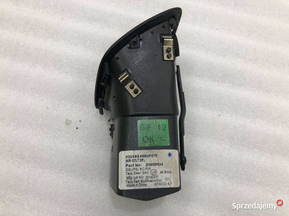 KRATKA NAWIEWU LEWA OPEL INSIGNIA A 20959904 osobowe