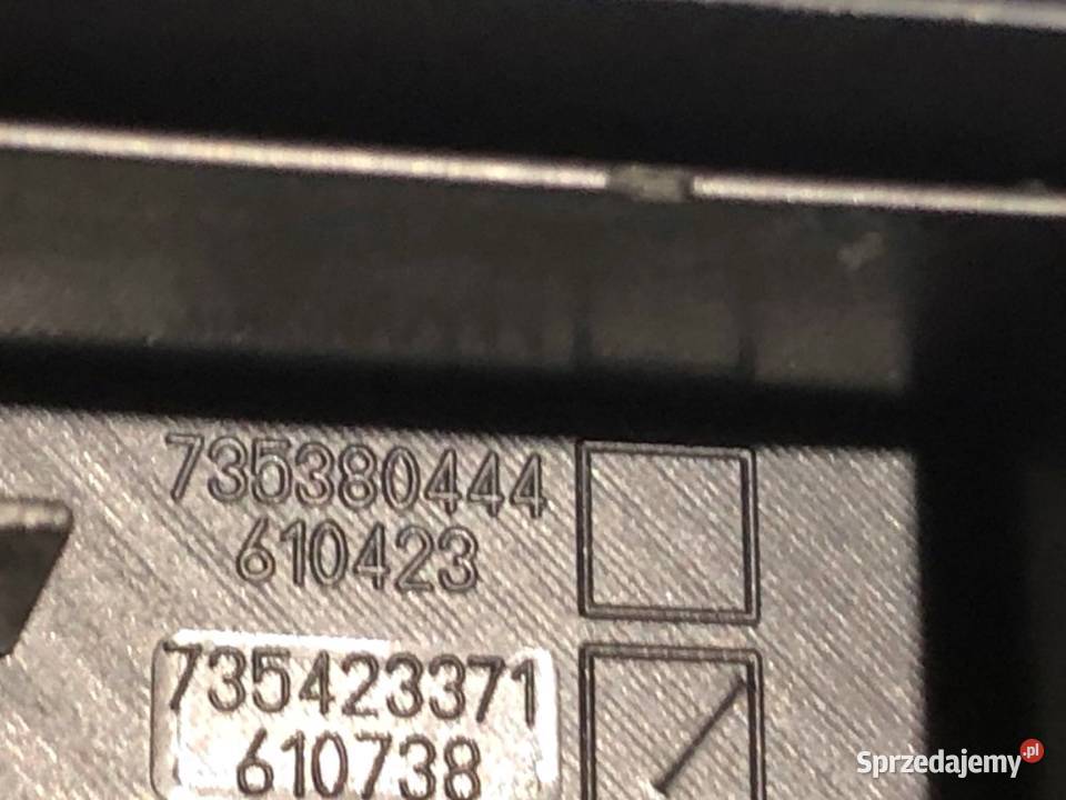 PRZEŁĄCZNIK SZYB FIAT GRANDE PUNTO 735380444