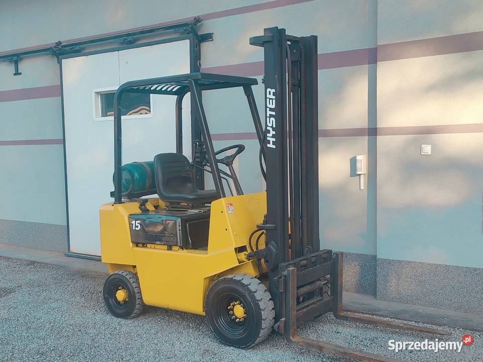 Wózek Hyster H175XL Lpg Udźwig 15T Przesuw Sandomierz