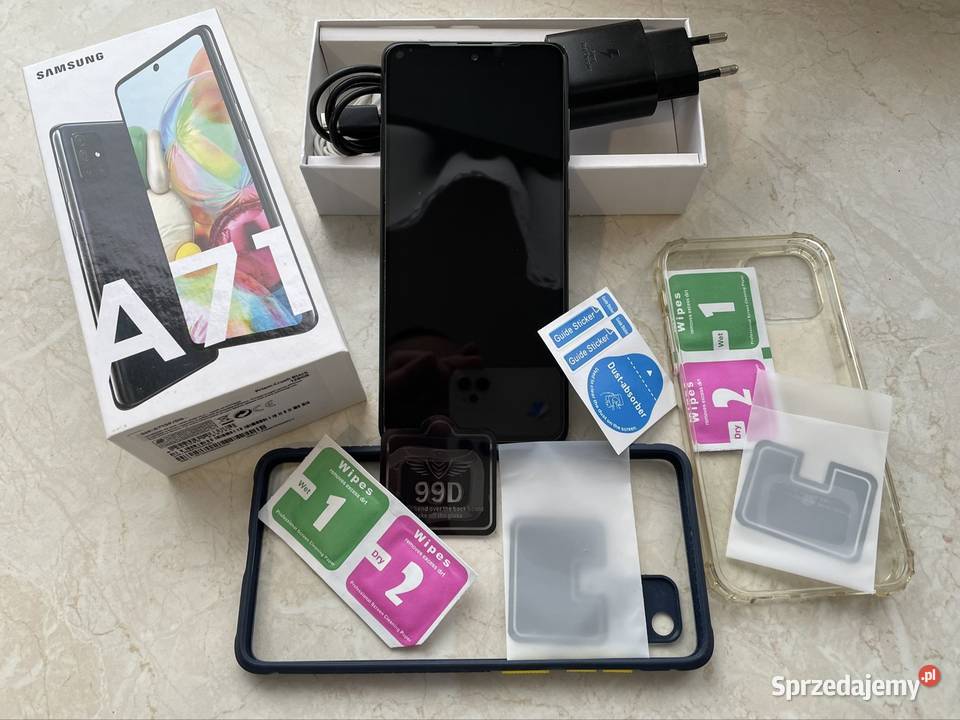 SAMSUNG GALAXY A71 128GB DUAL SIM CZARNY Ostrołęka