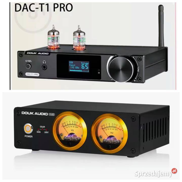 Douk audio DACT1 PRO VU22 meter DAC Kwidzyn