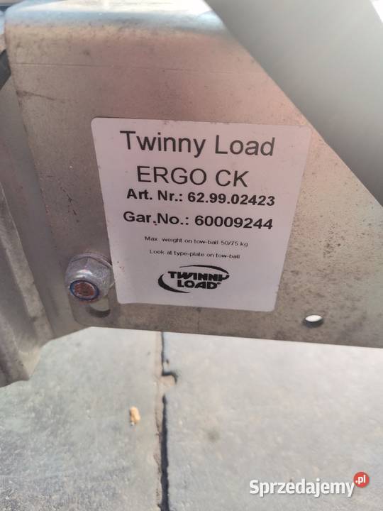 Bagaznik rowerowy Twinny Load Zakrzew-Kolonia sprzedam
