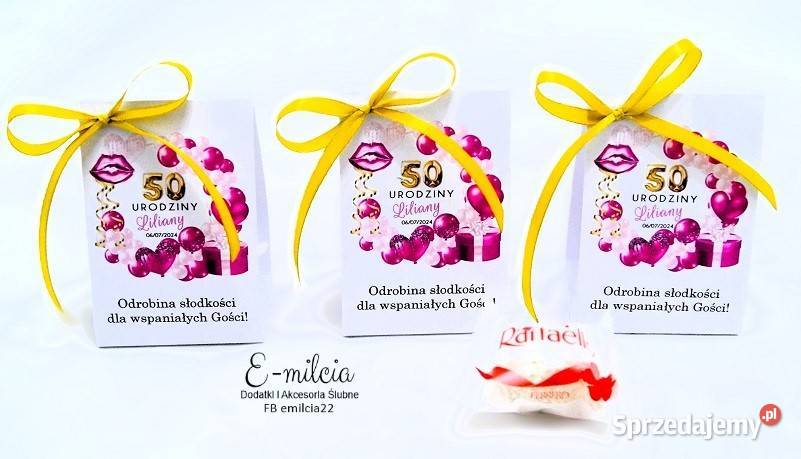 Raffaello jako podziękowanie gości z okazji lubuskie Zielona Góra sprzedam