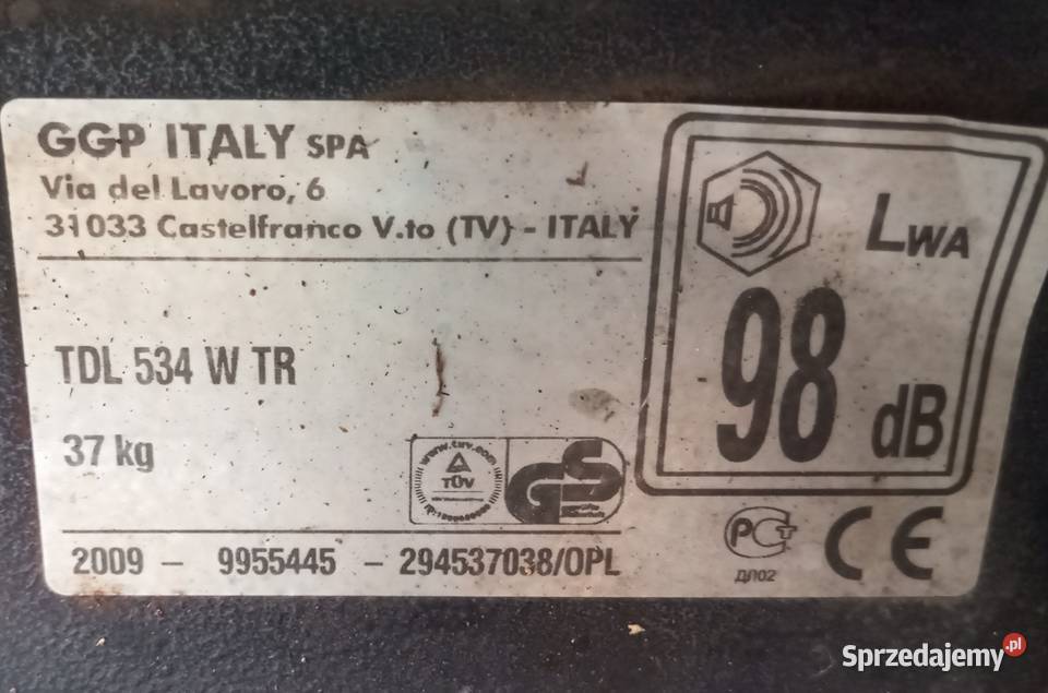 Kosiarka spalinowa Honda GCV 190 uszkodzona Płock