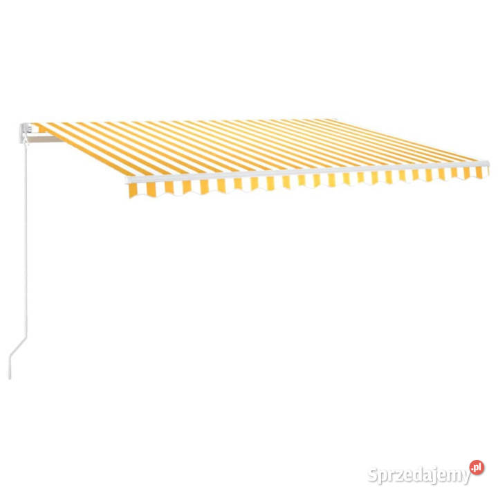 Ręcznie zwijana markiza z LED 400 x 300 mazowieckie Warszawa