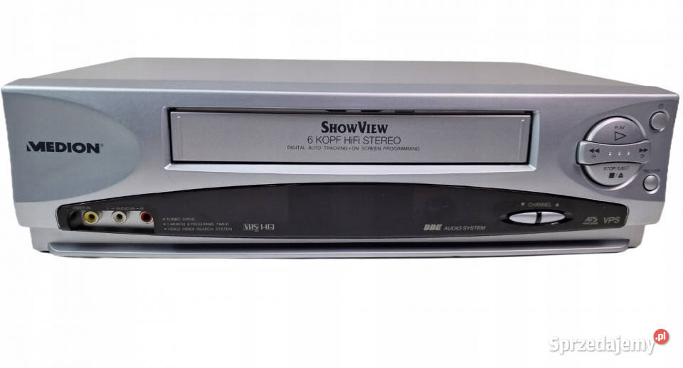 Medion Video i DVD 6 głowic MD 9023 b MD9023b Międzychód