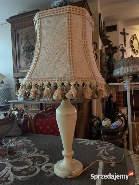 Lampka Lampa 73 z marmuru przedwojenna dolnośląskie sprzedam