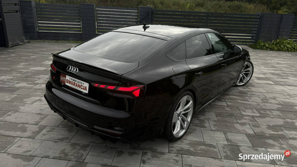 Audi S5 Sportback 30tfsi 353 black edytion światła do jazdy dziennej pomorskie Gdańsk