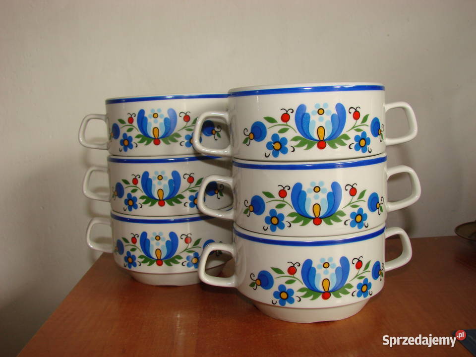 Lubiana wzór kaszubski bulionówka