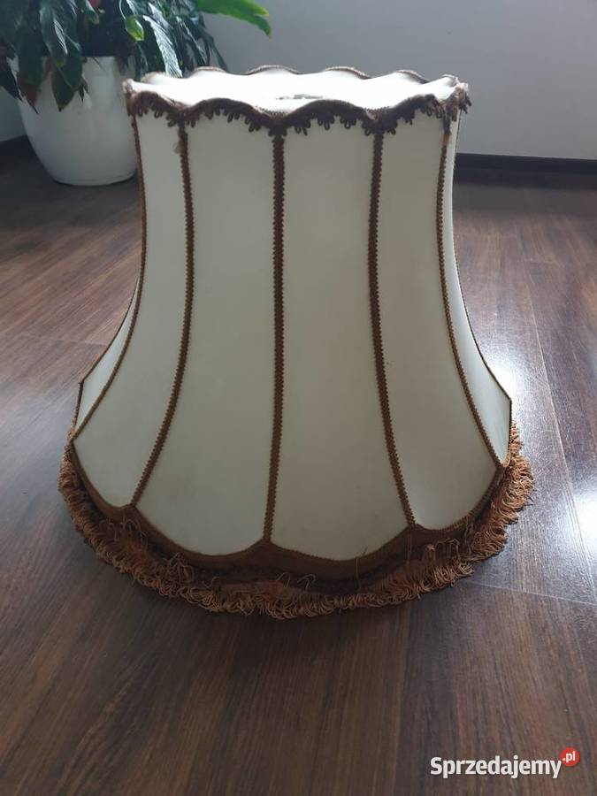 Abażur vintage prl Garwół