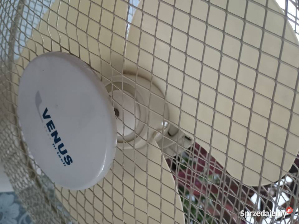 Wentylator wiatrak Stołowy Biurkowy VENUS 40W Dom i Ogród Łódź