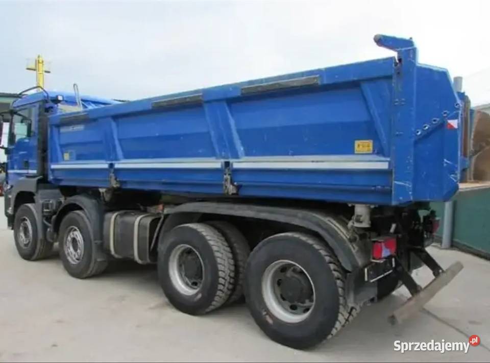 Wywrotka 8x4 bordmatic Meiler Eur 6 Man tez w Motoryzacja mazowieckie Warszawa
