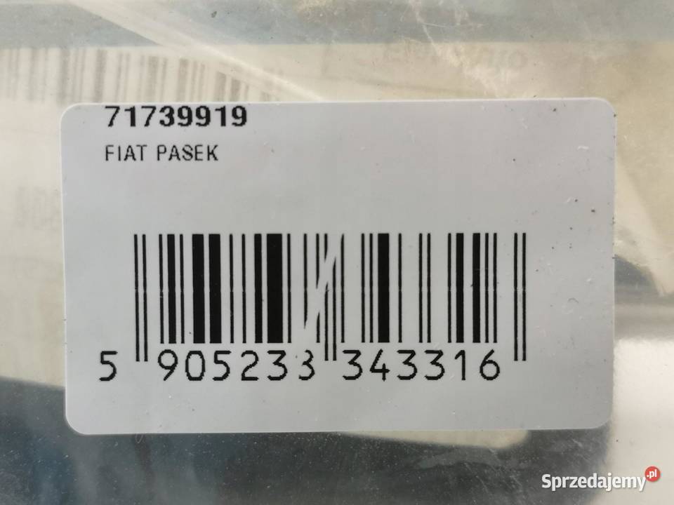 PASEK ROZRZĄDU FIAT DUCATO 19942002 19TD ORI ASO osobowe Rozrząd lubelskie