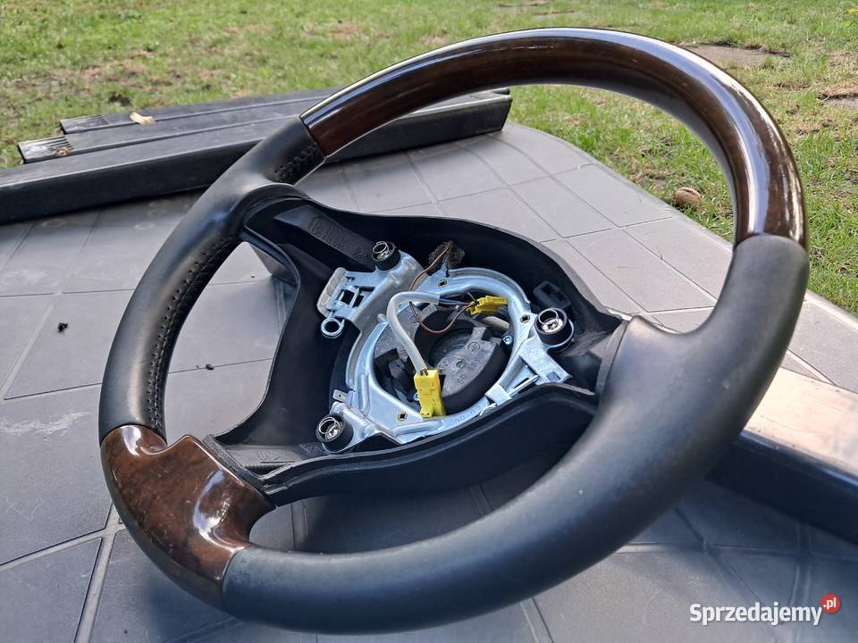 Kierownica drewno skóra drewniana skórzana VW Wrocław sprzedam
