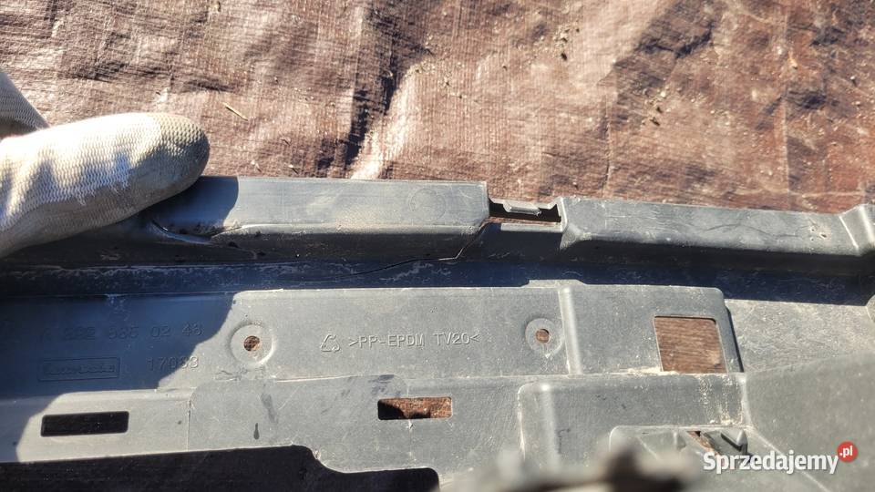 Mercedes S W222 MOCOWANIE ZDERZAKA TYŁ SLIZG Pozostałe