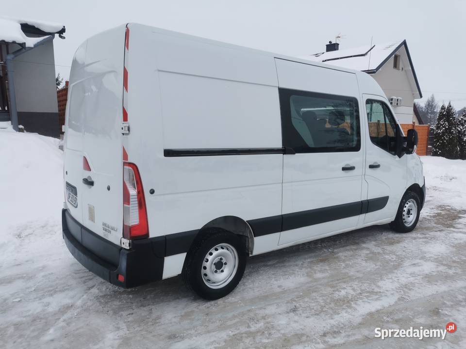 Master doka 7osobowy Dubel 23dCi125 Brygadówka Książ Wielki