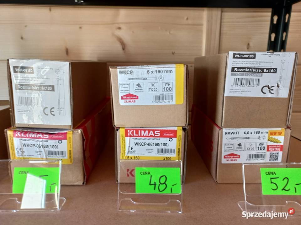 Wkręty do drewna złącza ciesielskie farby Złącza ciesielskie wielkopolskie Skulsk sprzedam