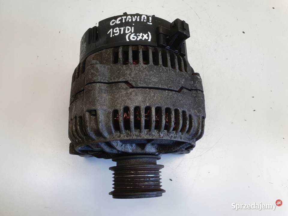 ALTERNATOR Audi A3 8L Golf IV Octavia I 19 TDI Układ elektryczny silnika lubelskie Rudka