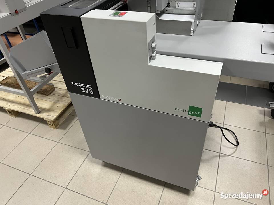 Automatyczna bigówka Multigraf Touchline C375 Produkcja