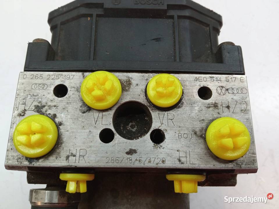 POMPA ABS 4E0614517E 0265225197 4E0910517A Audi sprzedam