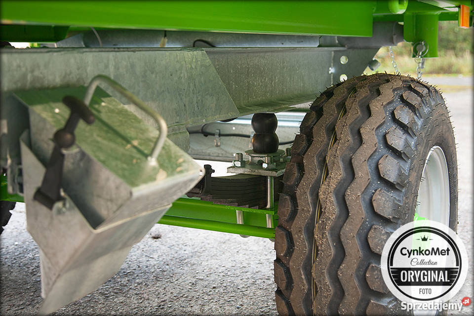 Przyczepa rolnicza dwuosiowa T169 6 T CynkoMet Przyczepy rolnicze Tarnowskie Góry