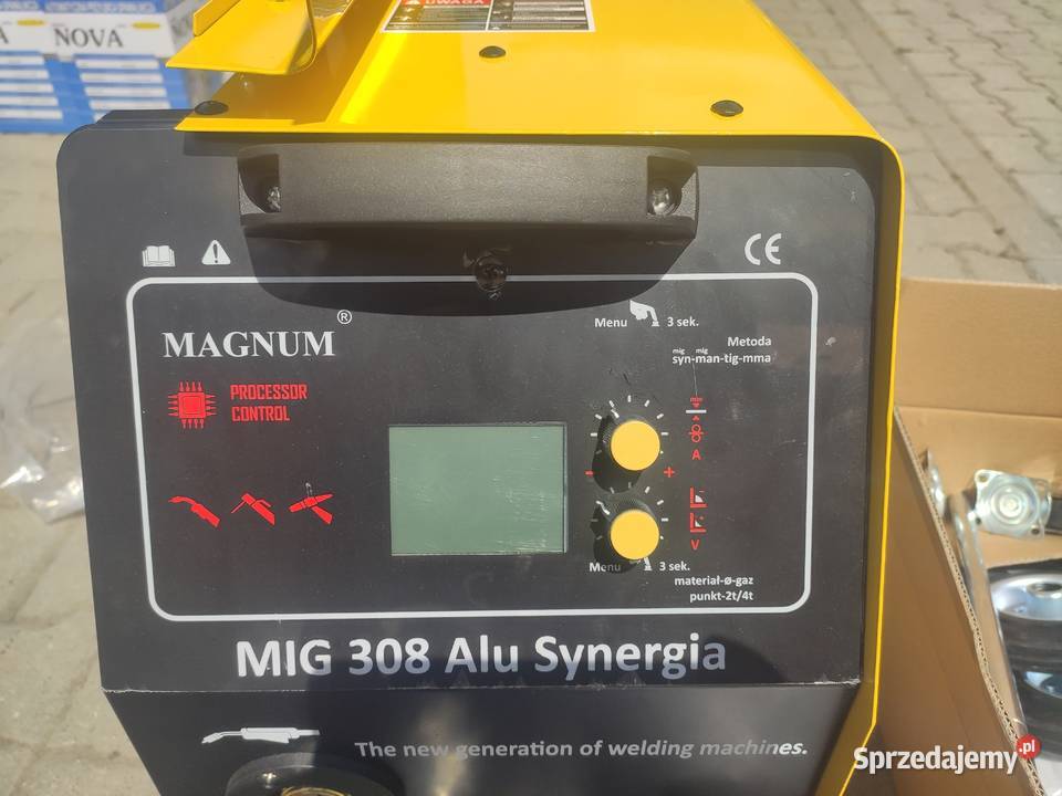 Migomat spawarka 300 A 60 4x4 do aluminium Baćkowice