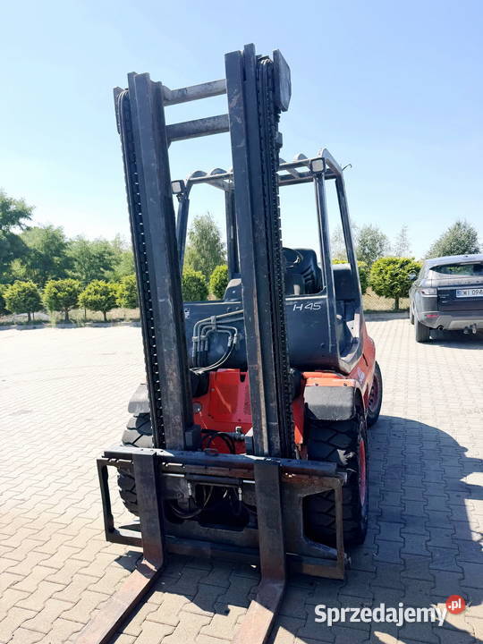 wózek widłowy LINDE H45D diesel PERKINS udźwig Wózki widłowe Działoszyn sprzedam