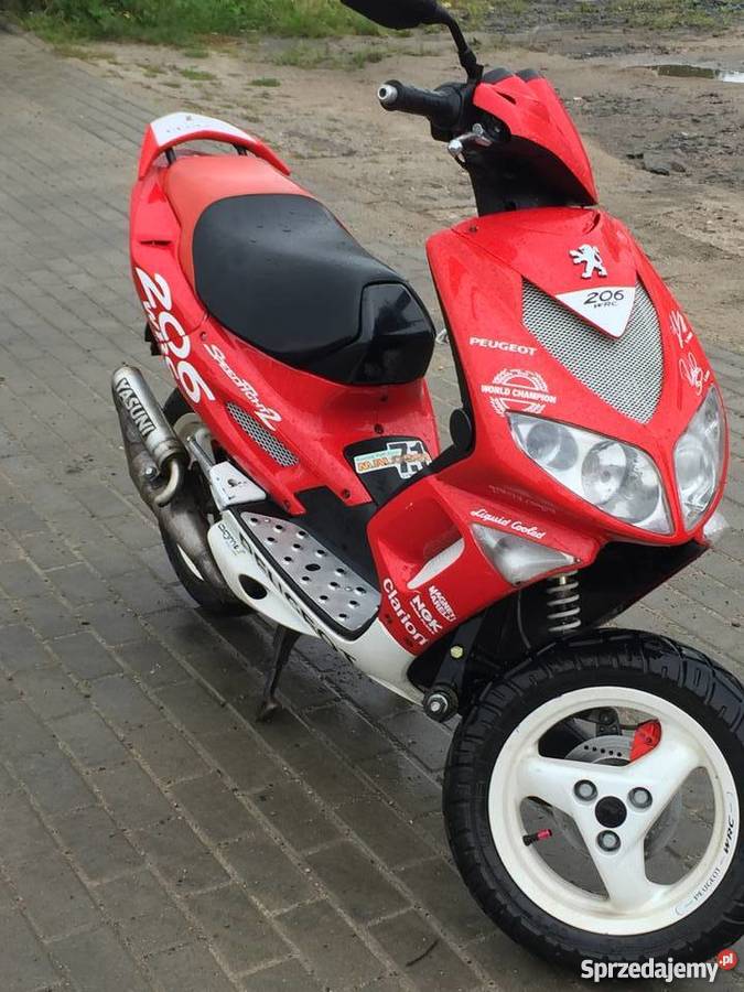 Peugeot speedfight 2 wrc chłodzony cieczą Peugeot Rozgity