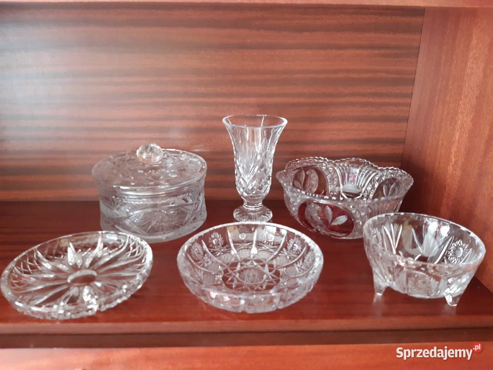 Szkło kryształy porcelana Nałęczów