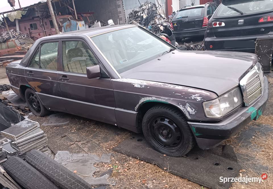 Mercedes 190 W201 1991 Wyspawany do ukończenia 120KM Celestynów