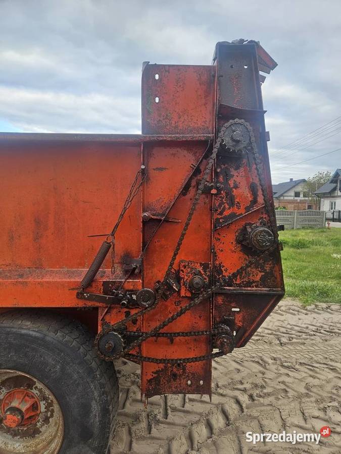 Rozrzutnik obornika sodimac 7ton nieuszkodzony mazowieckie Wólka Somiankowska sprzedam